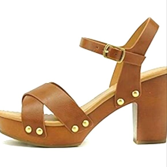 BRAND NEW SOPHIA MILANO GENUINE DISTRESS LEATHER ESPADRILLE SANDAL - Picture 1 of 14
